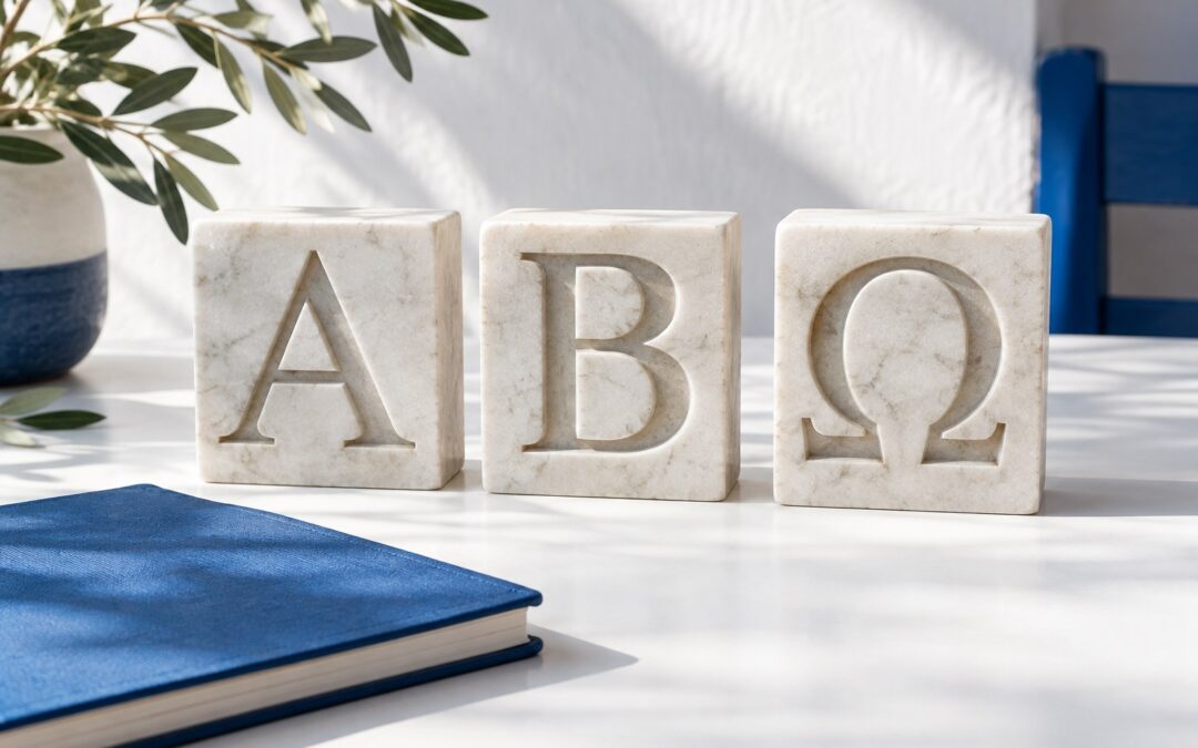 The Greek Alphabet: The Stories Behind the Letters